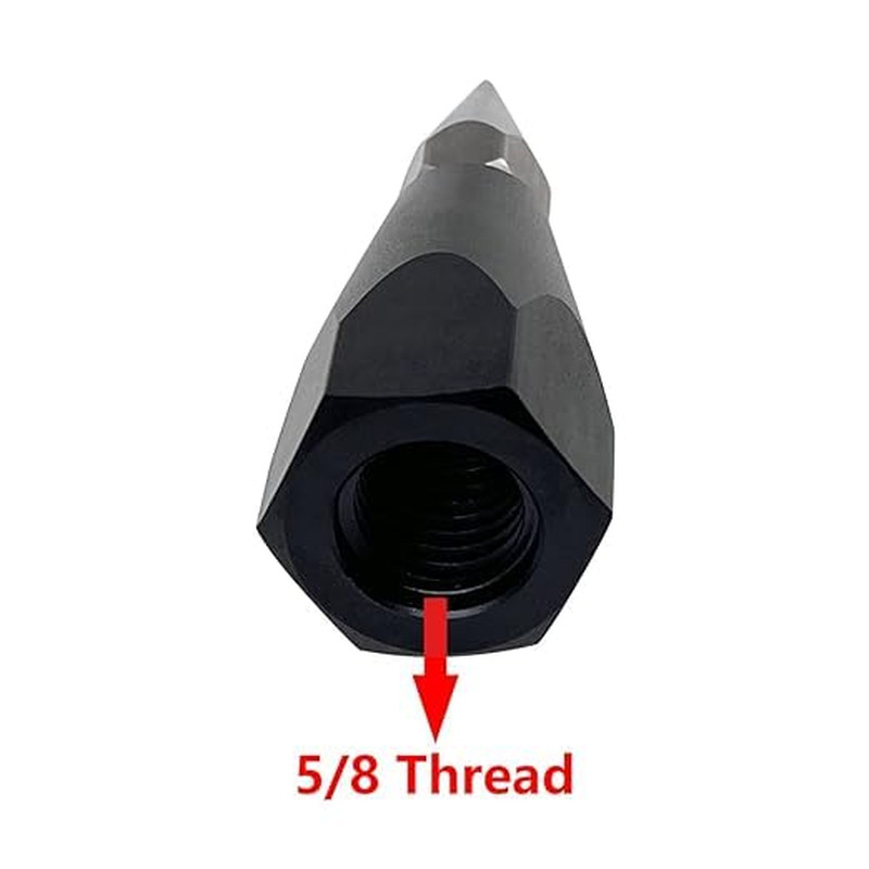 Prism Pole Sharp Point with Replaceable Tip 5/8 Internal Thread Surveying Rod Pr
