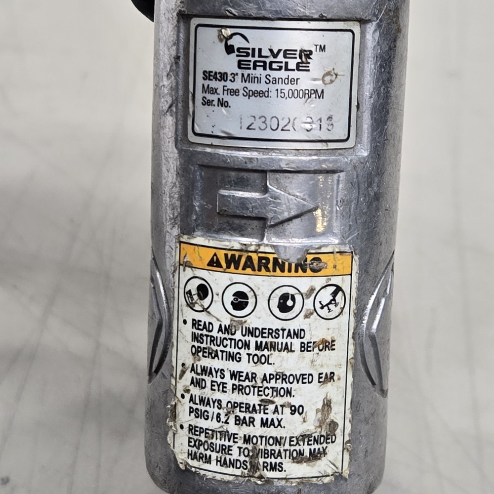 Silver Eagle by Matco Tools SE430 Pistol Grip Right Angle Mini Pneumatic Sander