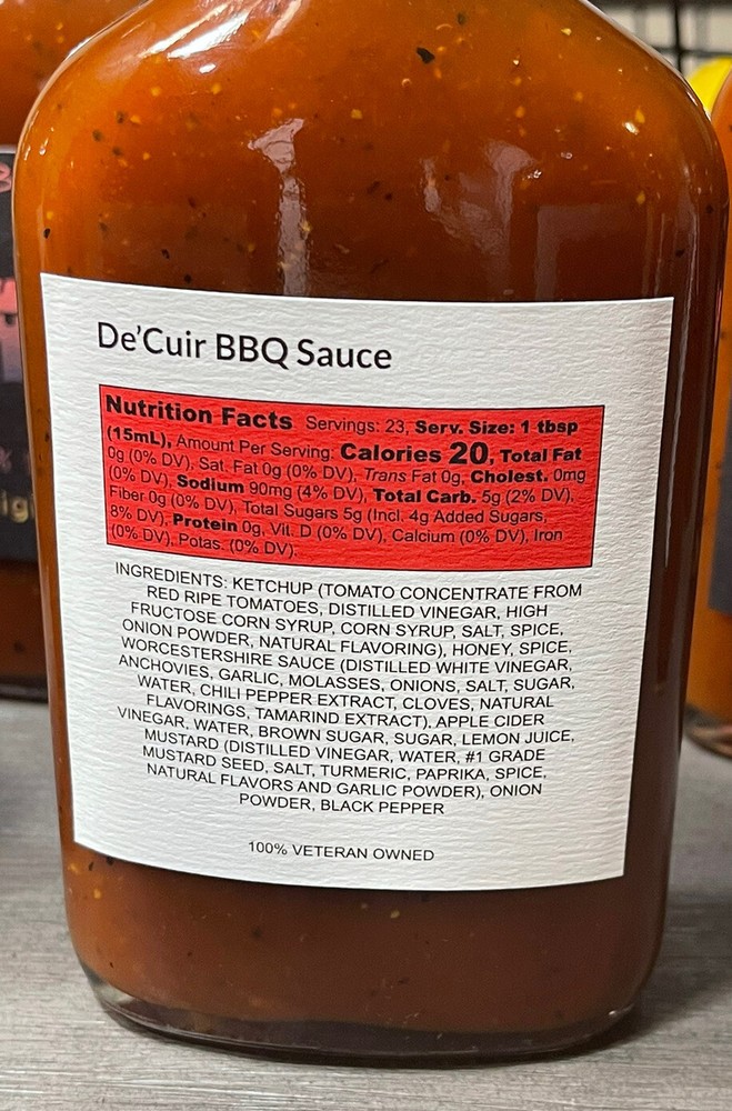 DeCuir BBQ Sauce