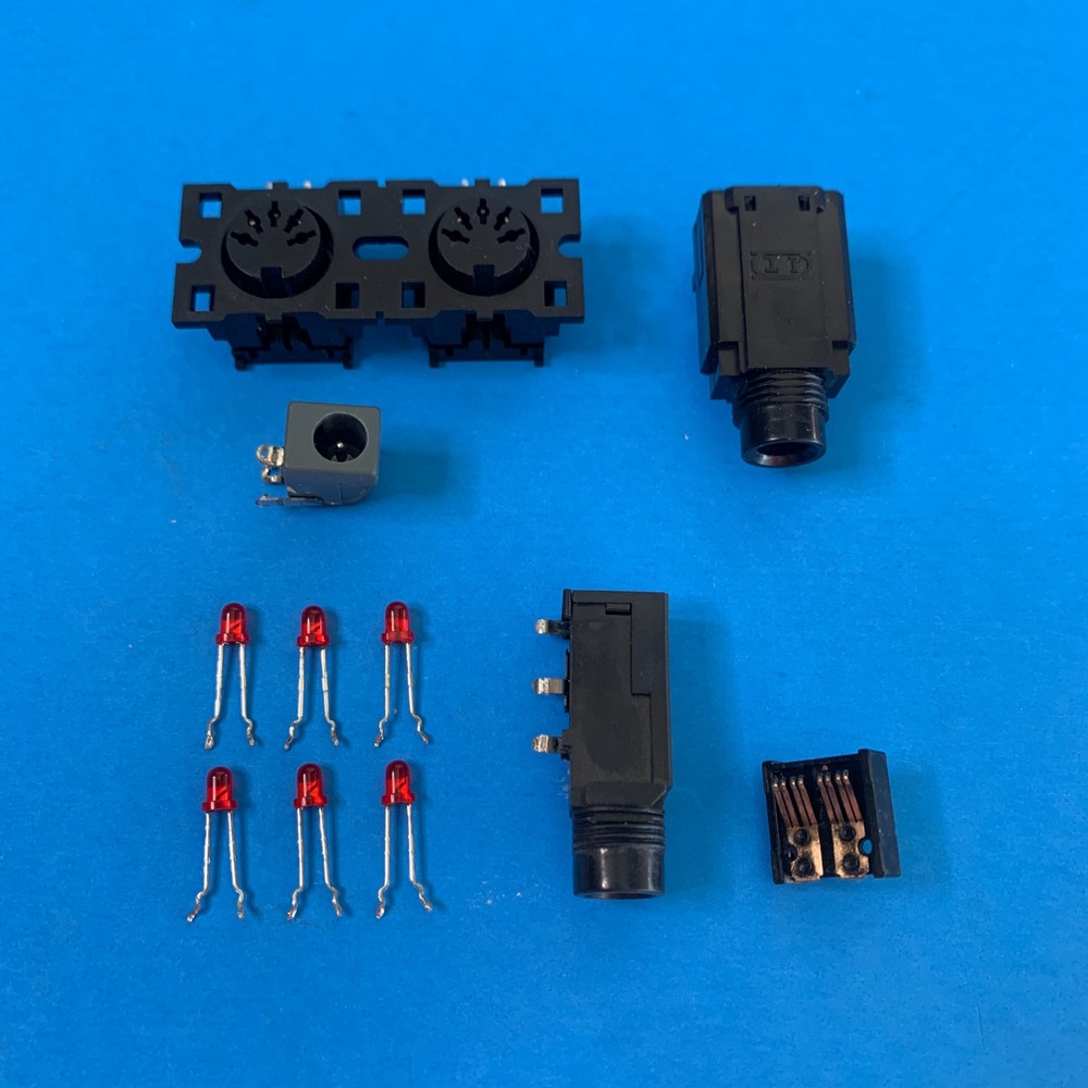 [FRS]CASIO LK-100 Volume Slider Input Headphone Sustain Socket LED [Select Part]