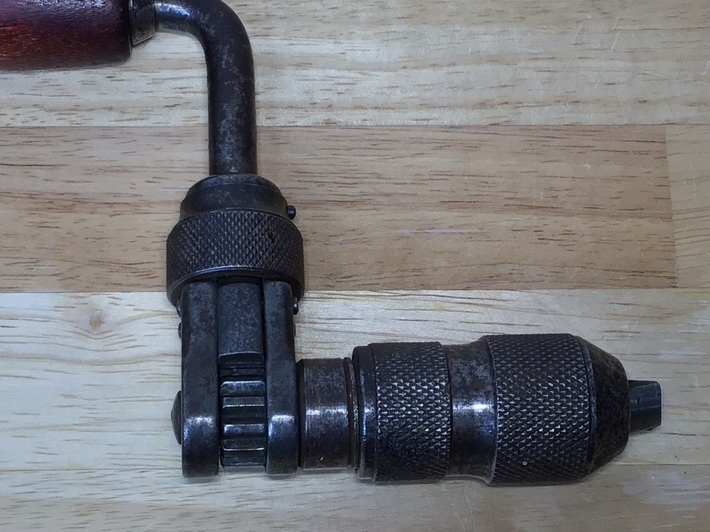 Fulton 8” Vintage Ratcheting Hand Drill