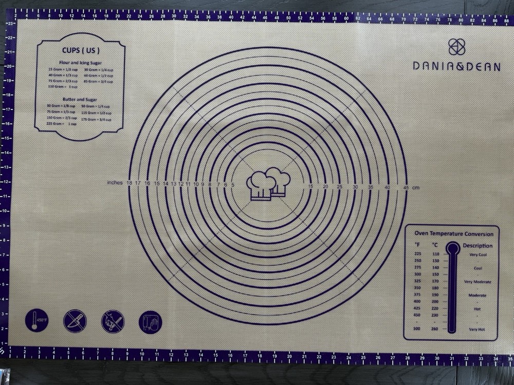 Dania & Dea 36x24 Baking Mat