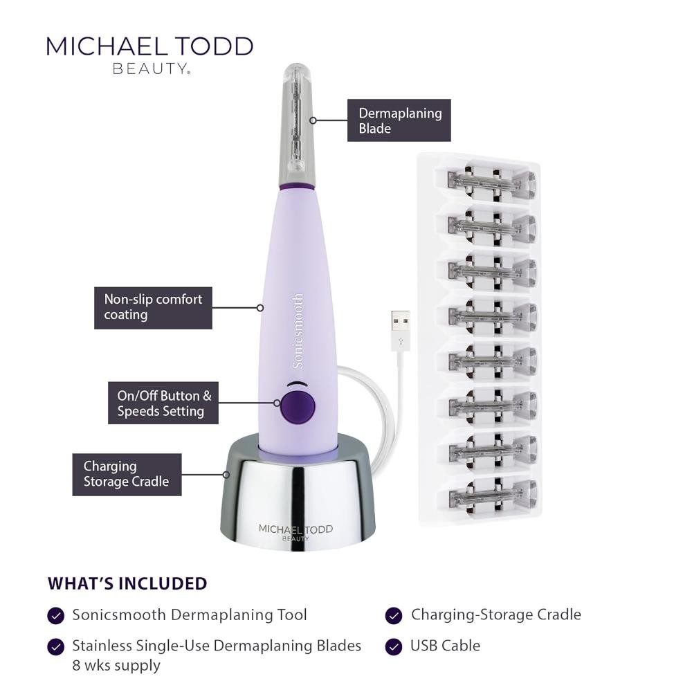 Michael Todd Beauty - Sonicsmooth SONIC Technology Dermaplaning Tool