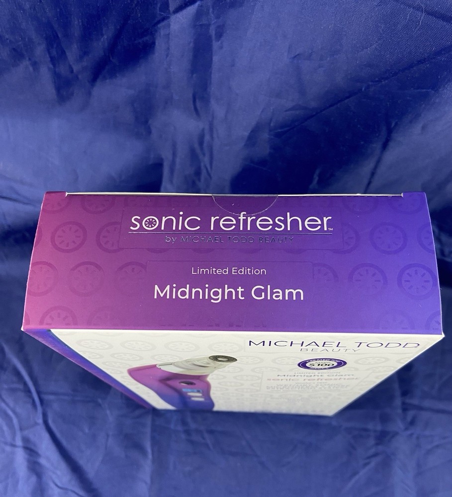 Michael Todd Beauty Sonic Refresher Microderm Pore Extraction Glam L.E. New