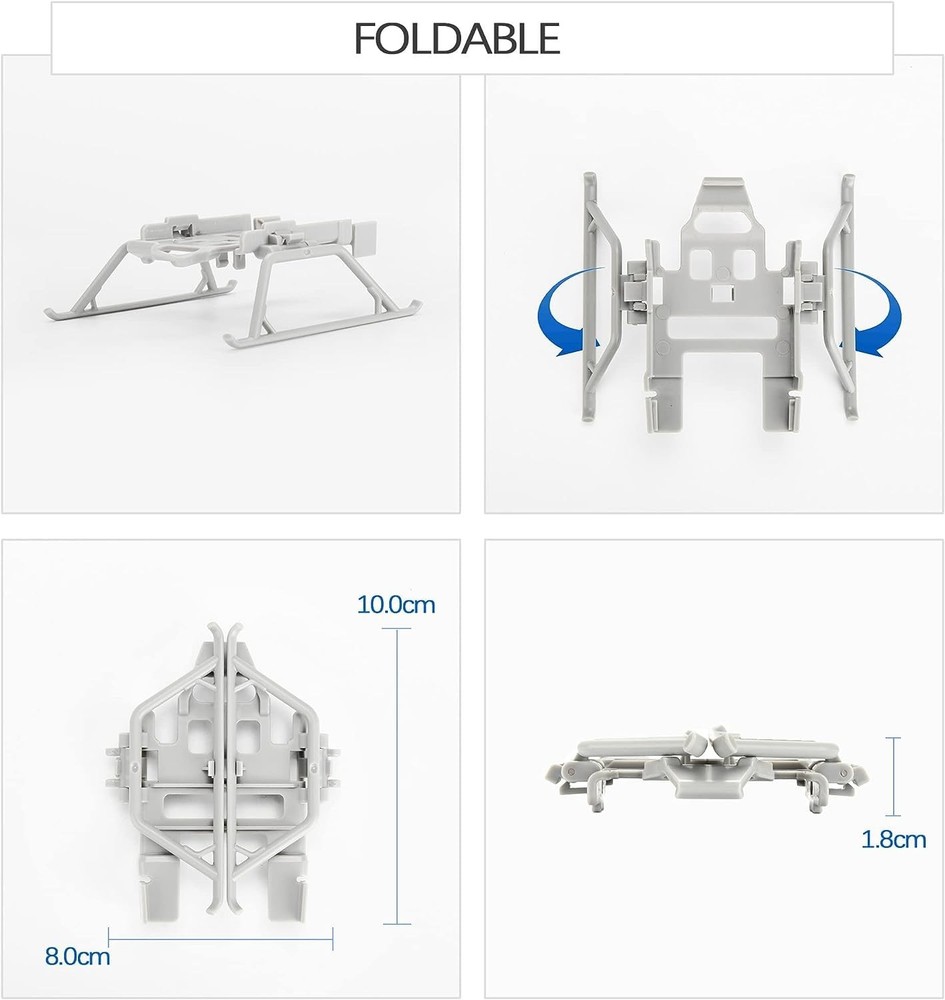 Mini 3 Pro/Mini 3 Accessories Bundle 8 in 1 kit, Propeller Grey