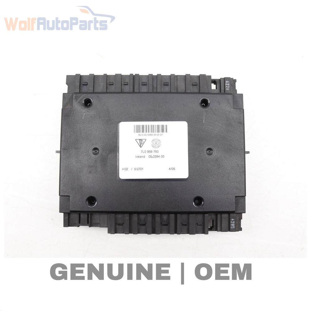 2003-2006 2008-2010 PORSCHE CAYENNE - Front SEAT Adjustment Control Module