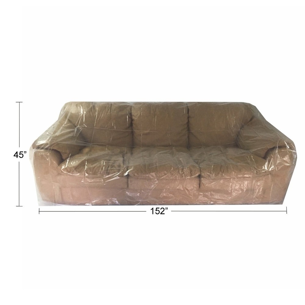 2 - SOFA Covers 152" x 45" - Moving & Storage Bags