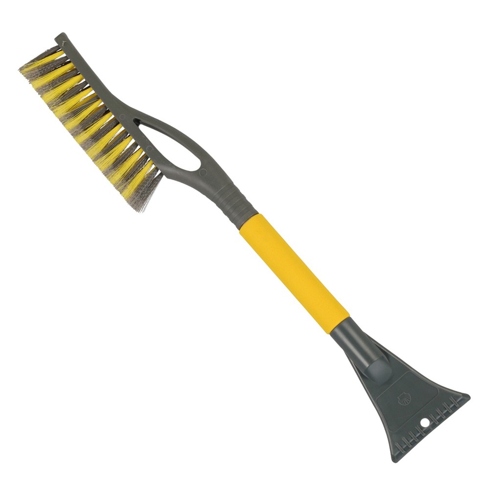 Shell Car 2-in-1 Ice Scraper & Snow Brush for Windscreen & Window Frost Removal