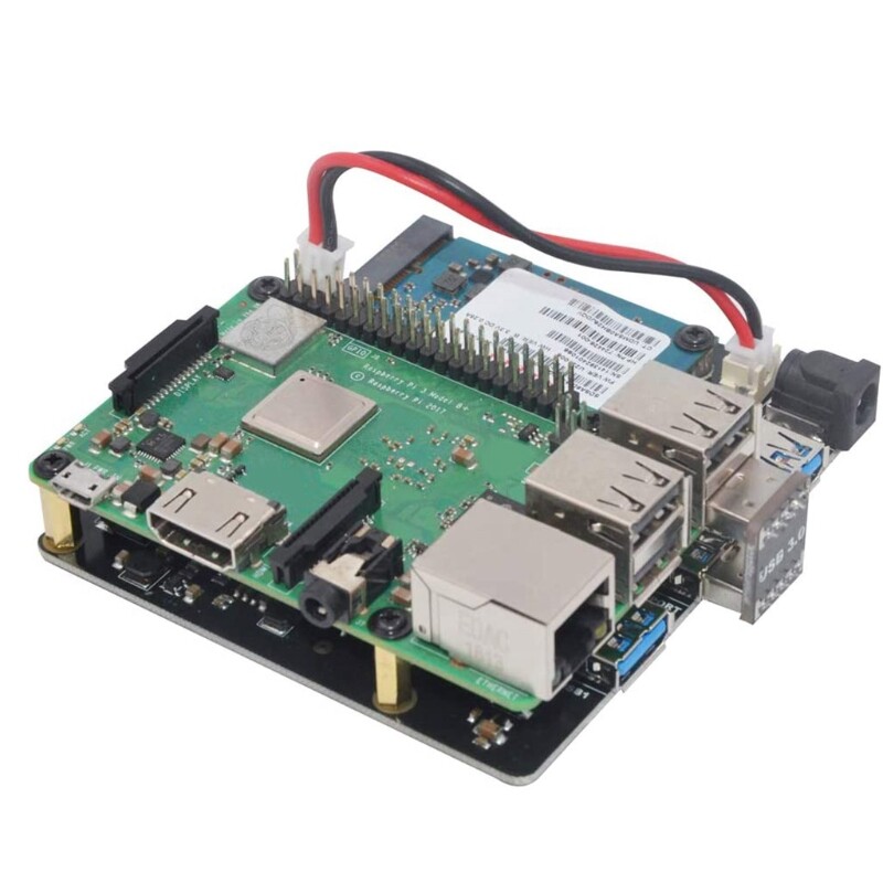 Compatible for Dual mSATA SSD Storage Expansion Board X852 USB3