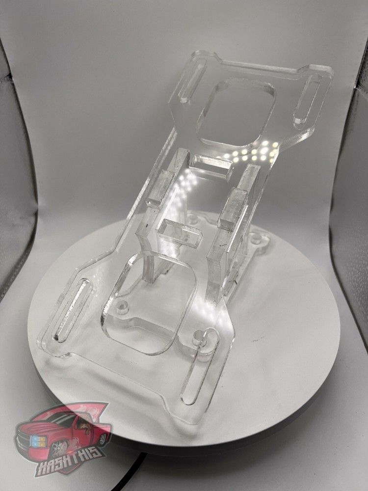 Viair Compressor Mount/Stand Short 45* 3/8" Acrylic