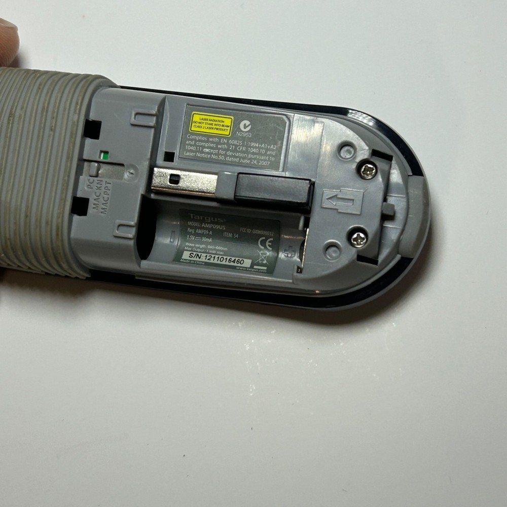 Targus AMP09US Remote Control for Presentation Laser Pointer w/ USB