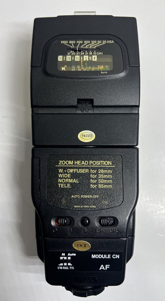 Vintage Quantaray QTB-9500A Dual Flash w/ "Off Camera" Cord TESTED