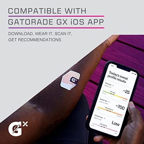 Gatorade, Gx Sweat Patch, Pack of 2 Pach - 2 Pack, Clear