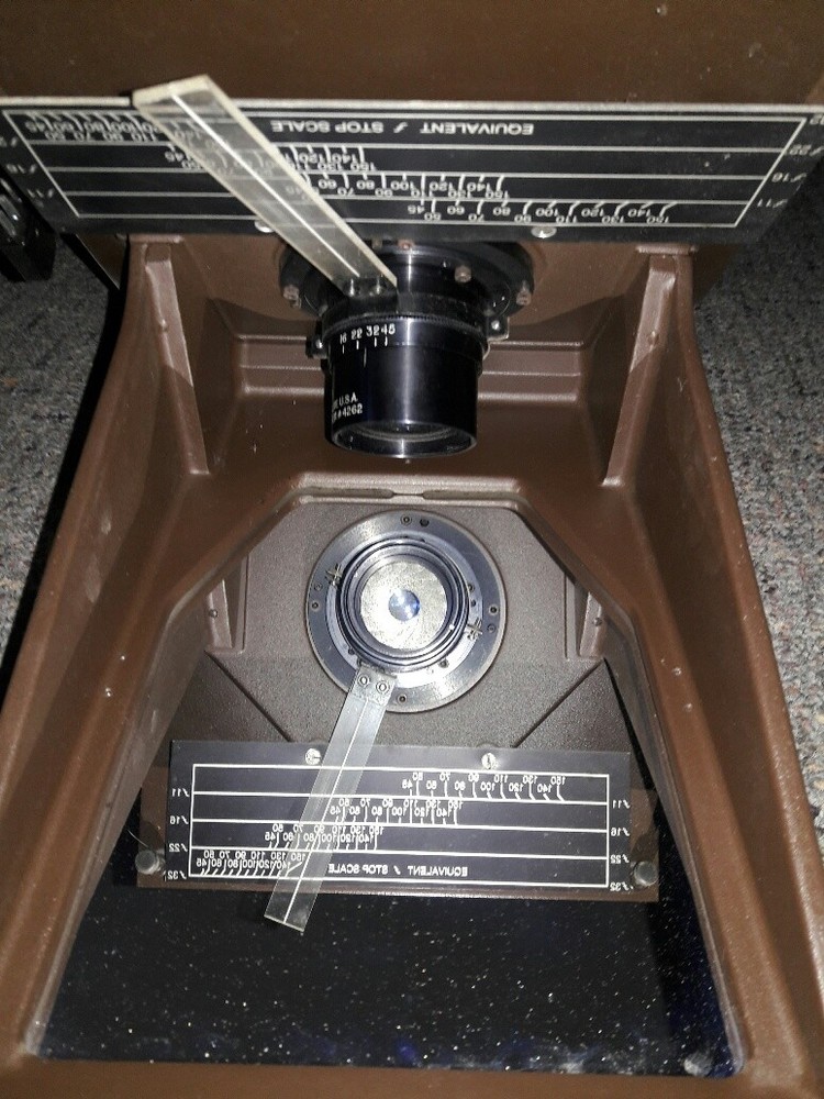 Itek 1218 platemaker lens