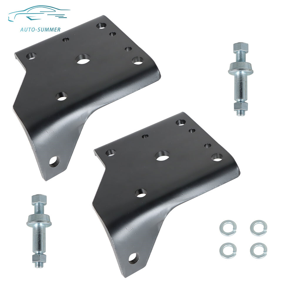 Multi Leaf Spring Shock Plate Kit w/ Studs For 68-69 Camaro Firebird 69-72 Nova