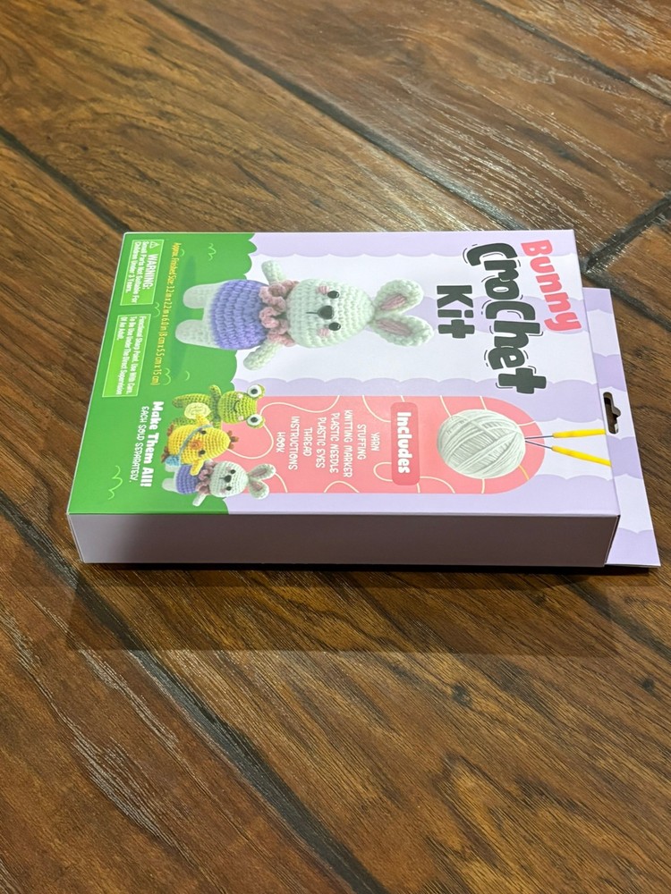 New Easter Bunny Crochet Kit