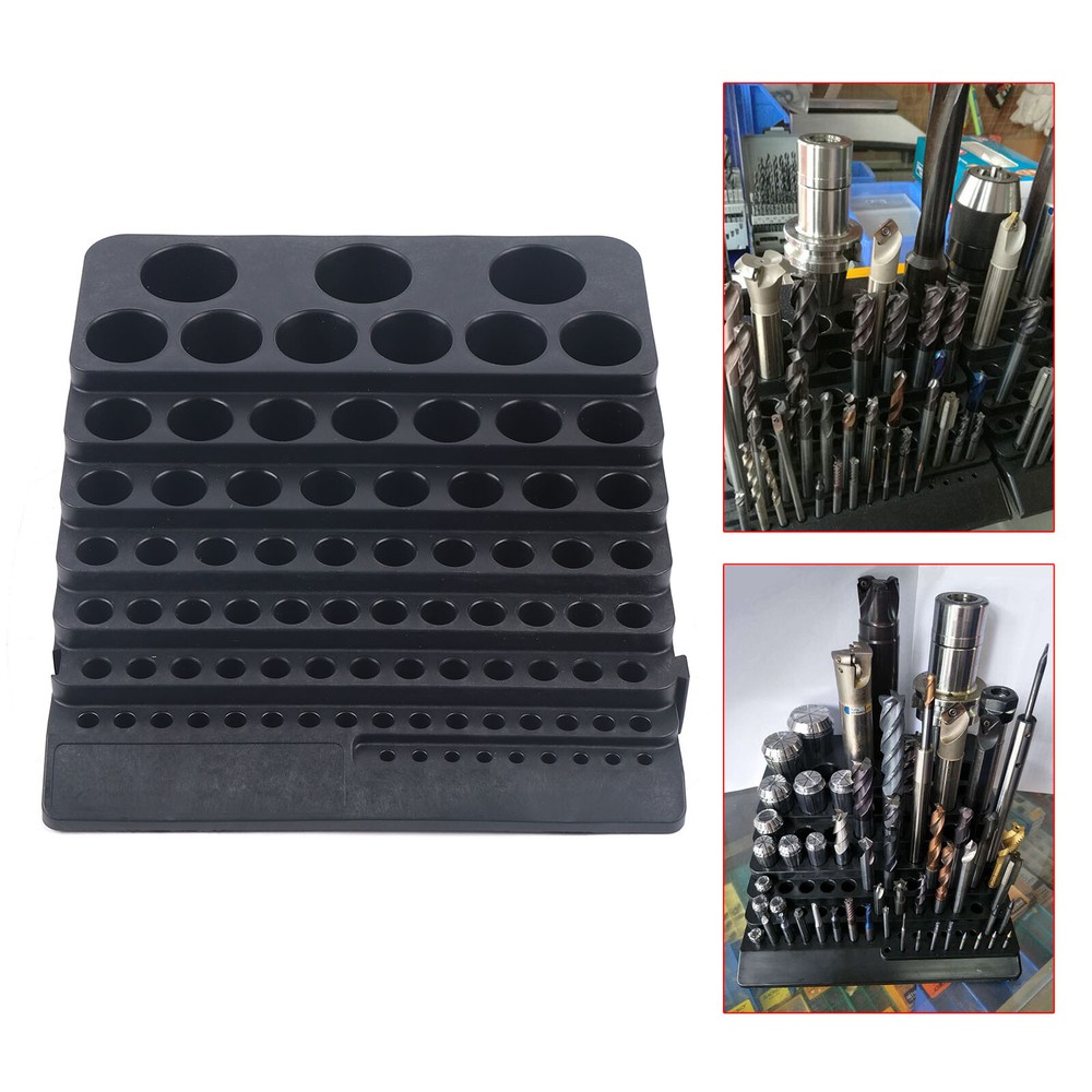 PP Storage Box Organizer CNC Milling Tool Placement Organizer Large capacity