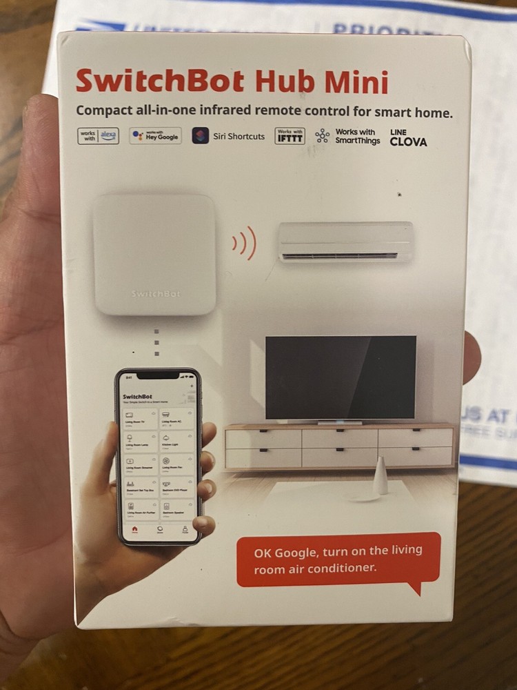 NEW SwitchBot Hub Mini Compact All-in-One Infrared Remote Control for Smart Home