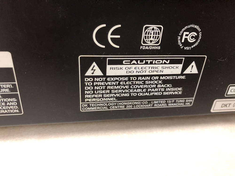 RSQ Multi Media Player Cd DVD LM-1000N Working Tested