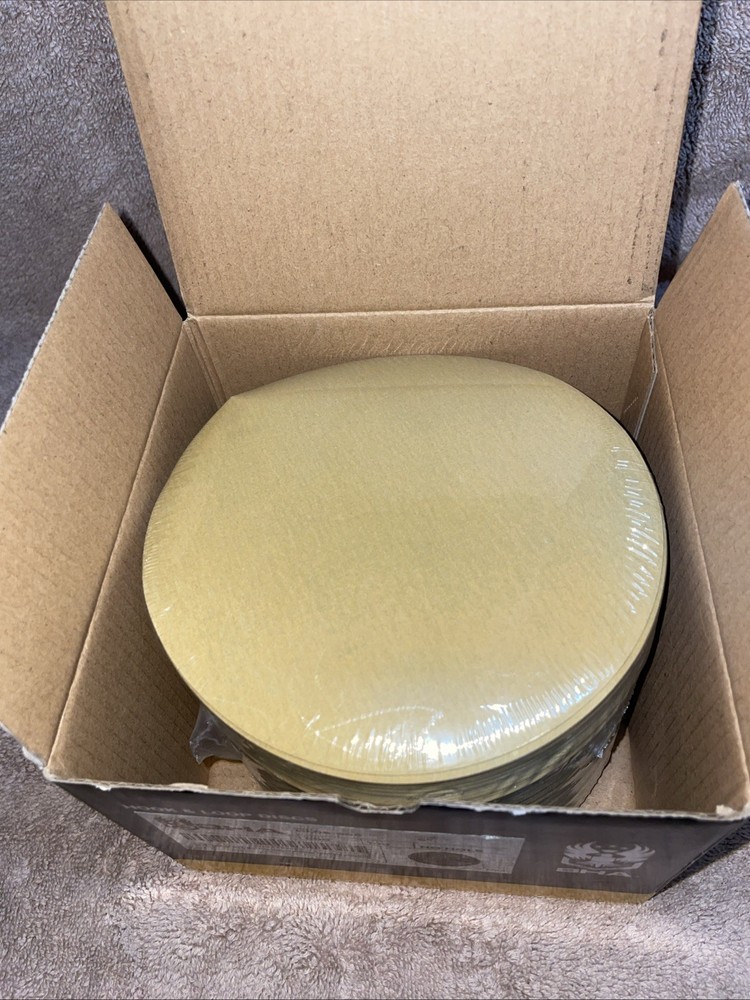 100 / 6" Inch 600 Grit No Hole Hook & Loop Sanding Discs