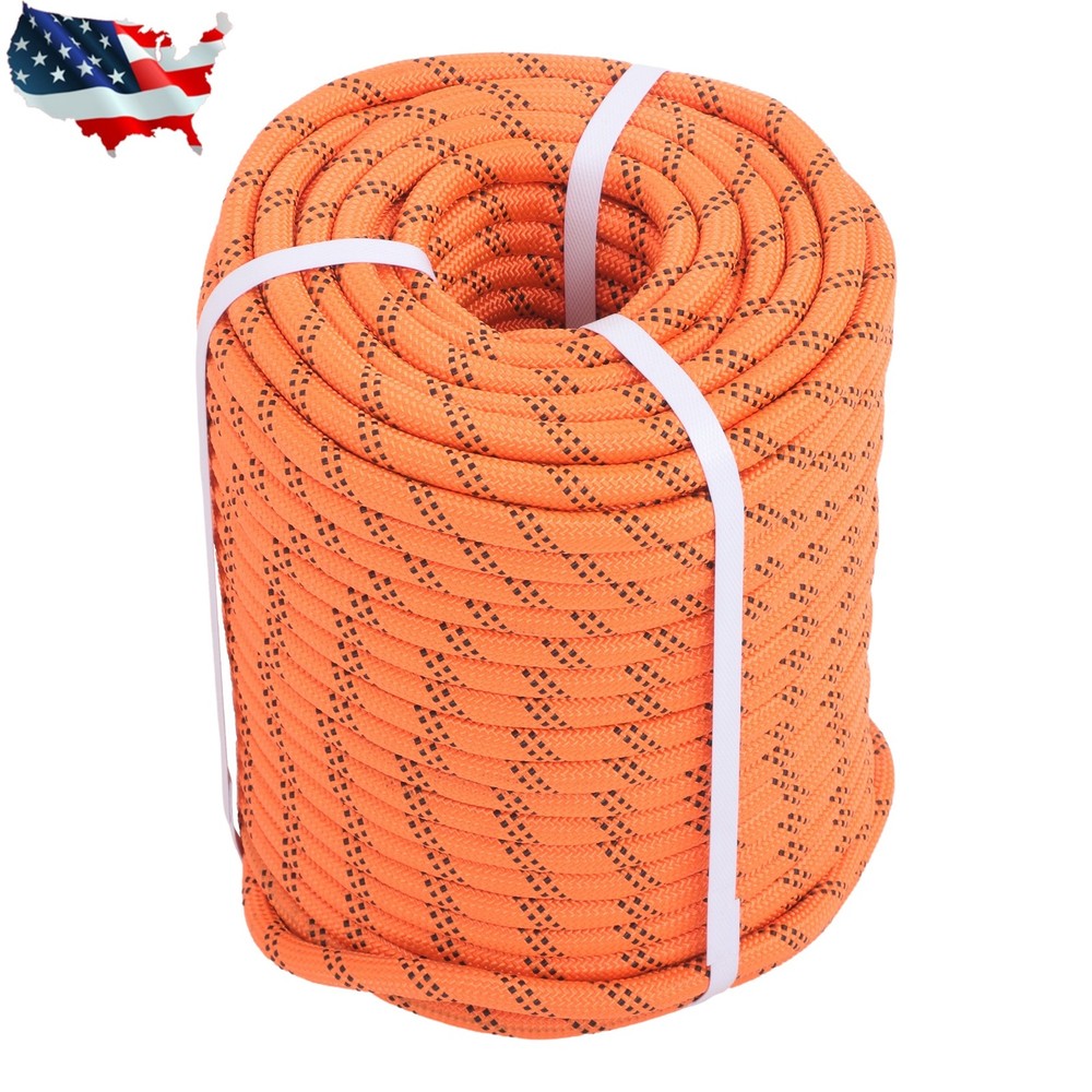 Pulling Rigging Line 1/2" × 220' Double Braid Nylon Polyester Arborist Bull Rope