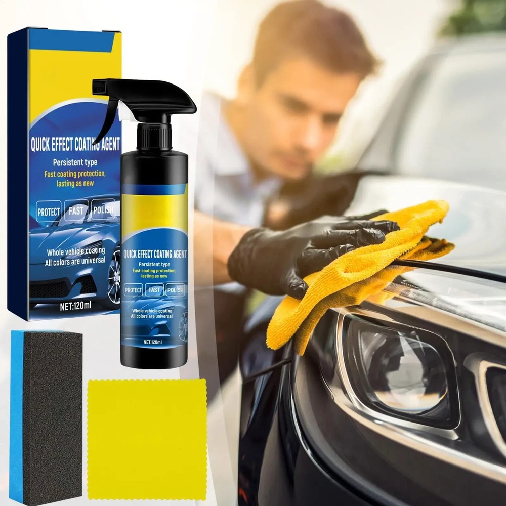 Car Coating Spray, Sopami Waterproof Layer Quick Effect Stains Agent 120ml US