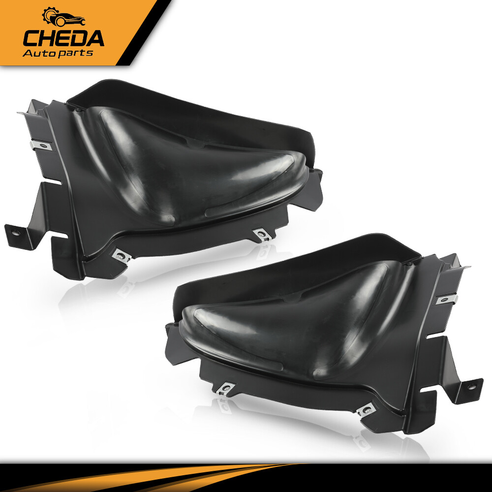 Front Engine Splash Shield Set Left & Right Plastic For 2011-2016 BMW 5-Series