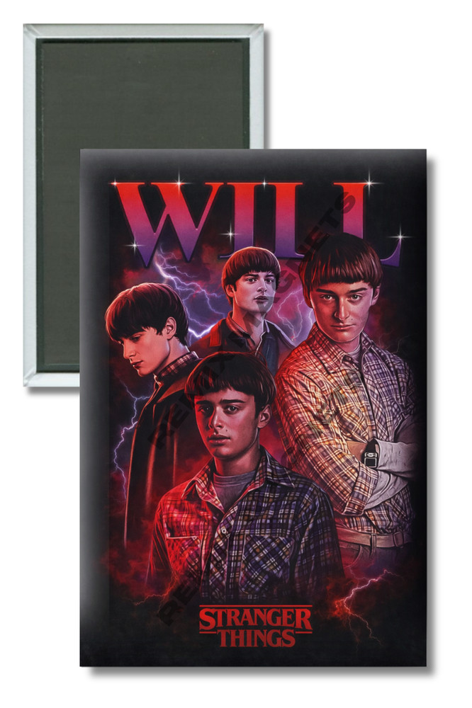 Stranger Things Will Byers Noah Schnapp 2" x 3" Refrigerator Magnet