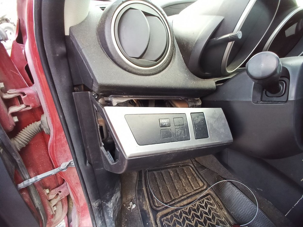Dash Temperature Control from 2010 Mazda 3 12106617
