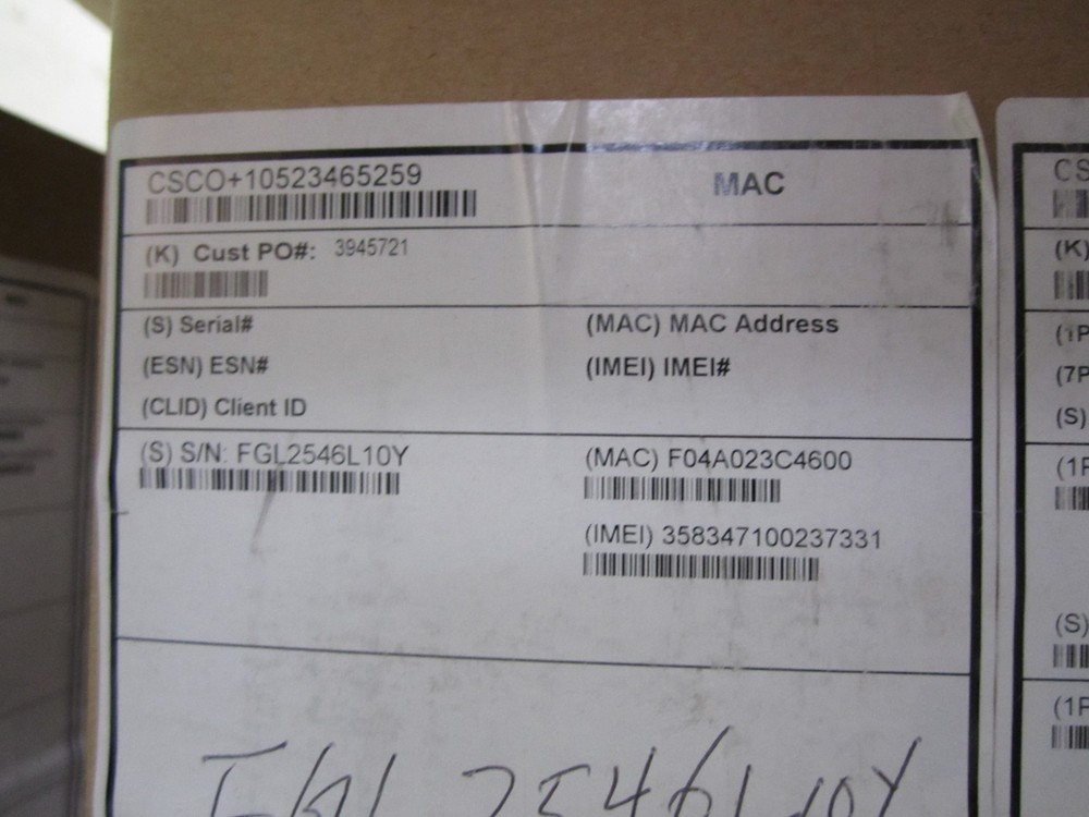Cisco Catalyst CG418-E WIRELESS ROUTER OPEN BOX
