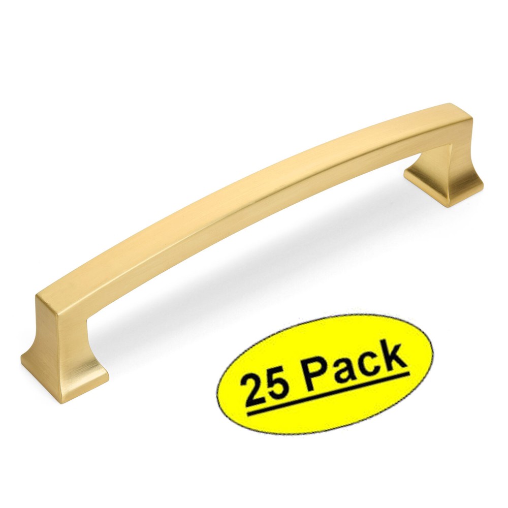 *25 Pack* Cosmas Cabinet Hardware Brushed Gold Handle Pull #755-4BG