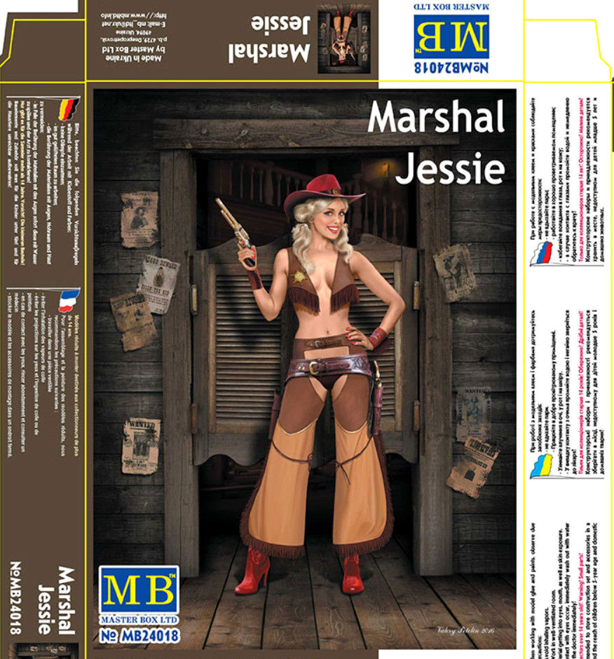 Master Box 24018 Marshal Jessie 1/24 scale