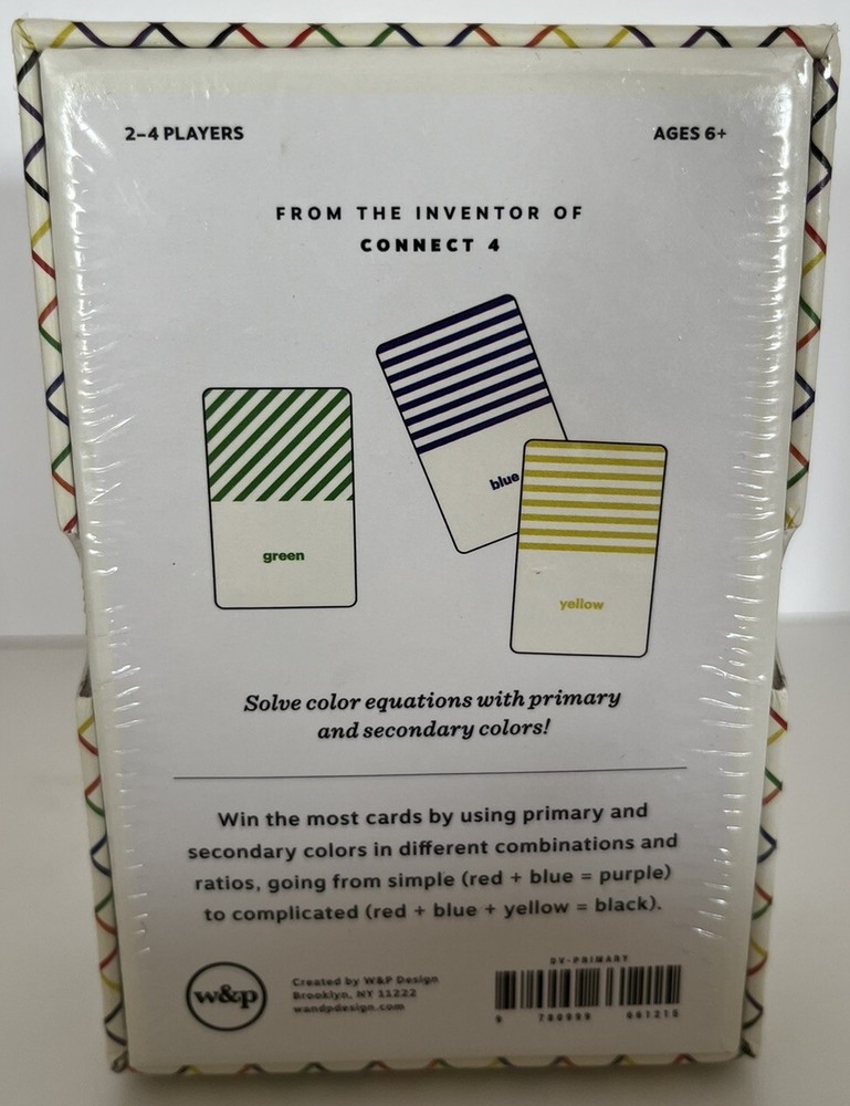 W&P Design PRIMARY - A Modern Card Game SEALED