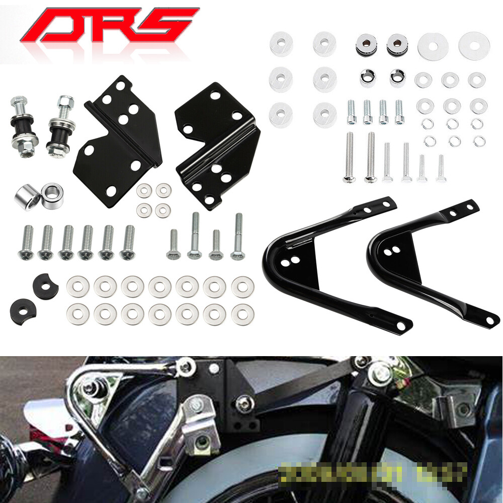 Quick Release Sissy Bar Backrest Docking Hardware Kits For Harley Touring 97-08