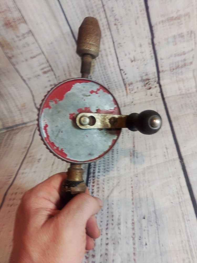 Vintage Stanley No. Defiance Eggbeater Hand Drill