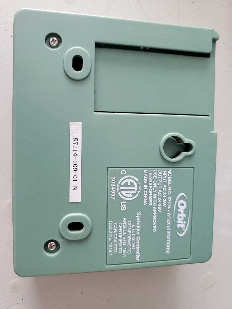 Orbit Water Master 4 Station Automatic Sprinkler System Timer Model 57114