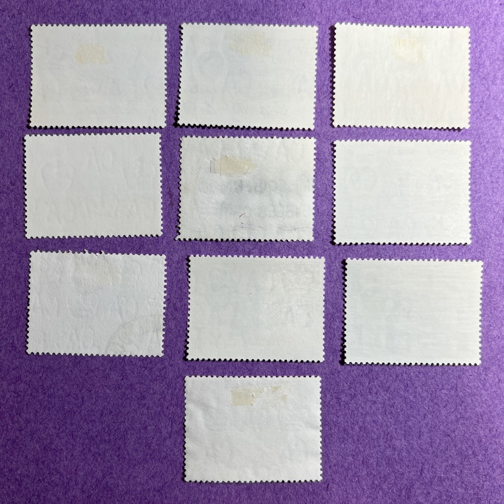Bermuda 1962 - Mixed Scott 175-183. Partial Set. Read Description.