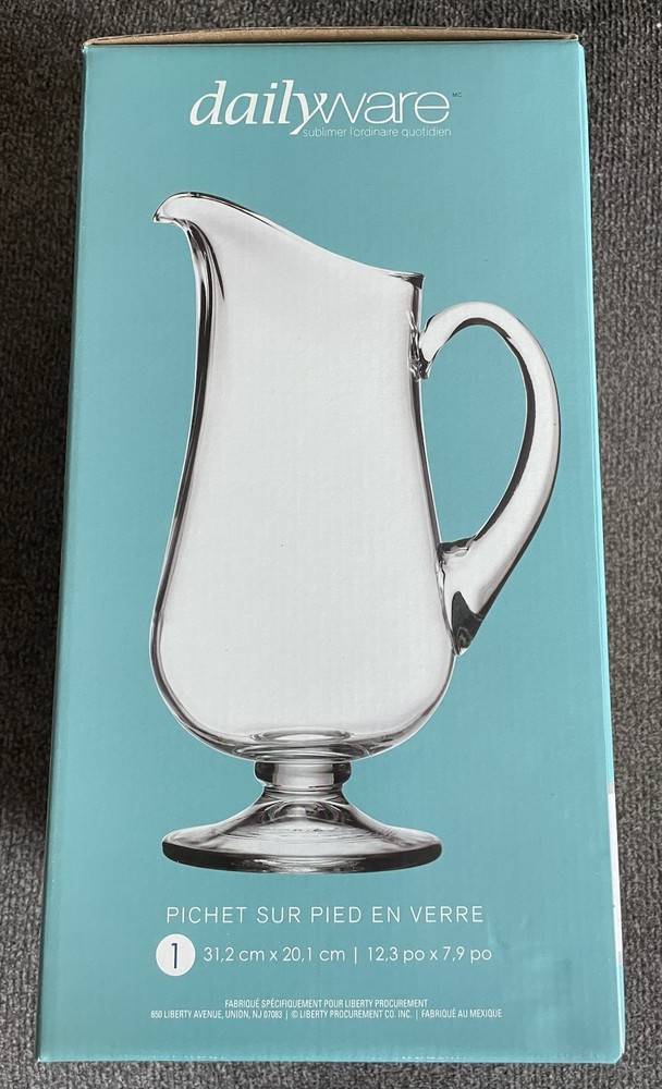 DailyWare Make Every Day Special Footed Pitcher