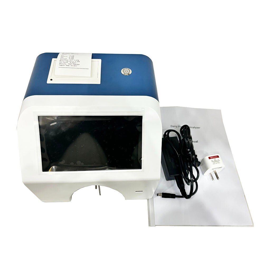 Ultrasonic Milk Analyzer Dairy Composition Analyzer Automatic Cleaning Equipment