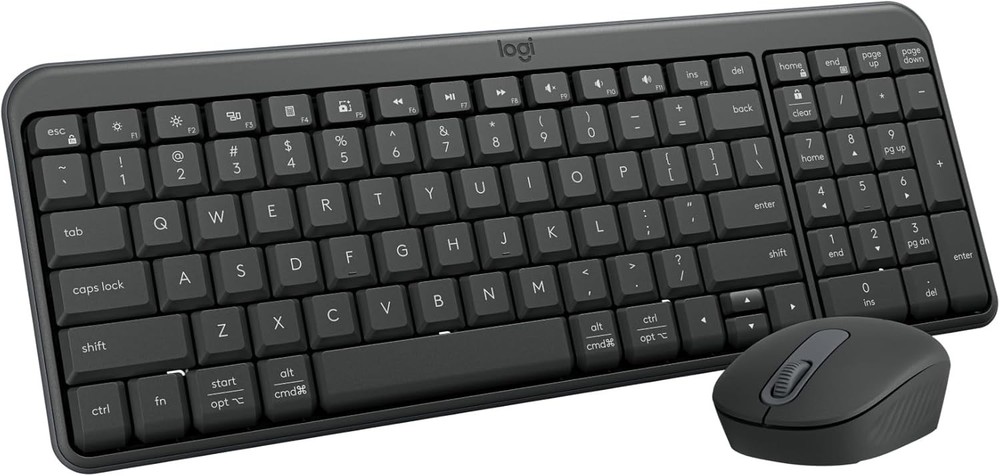 Logitech MK250 Bluetooth Wireless Mouse and Keyboard Combo Compact Keyboard