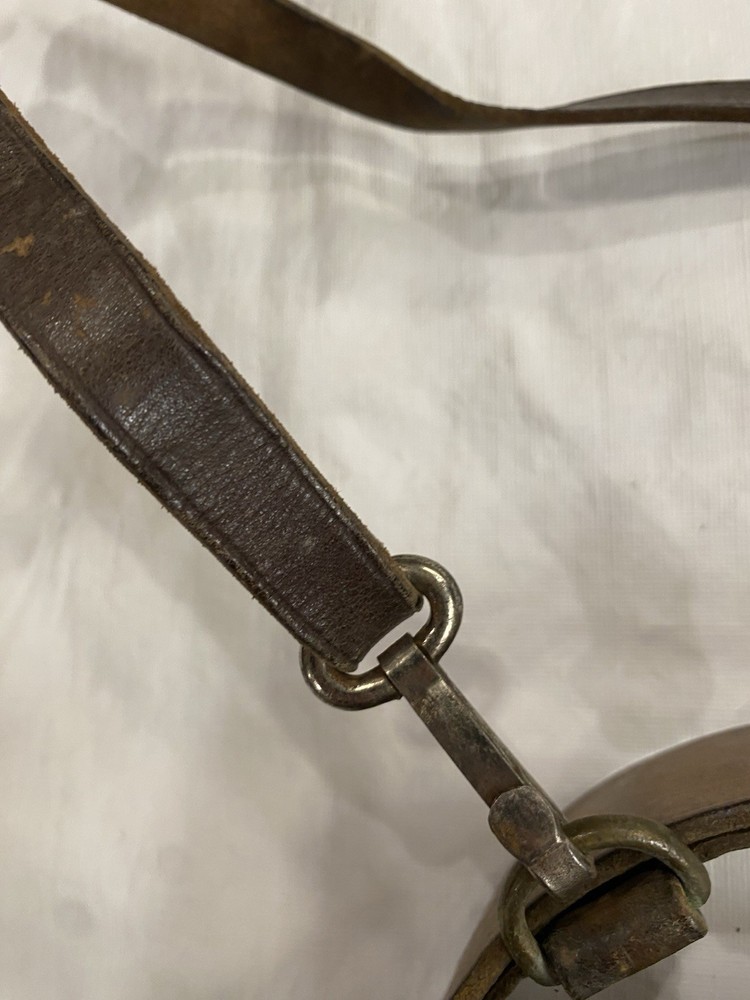 WWII German Leather Belt Dated 1939