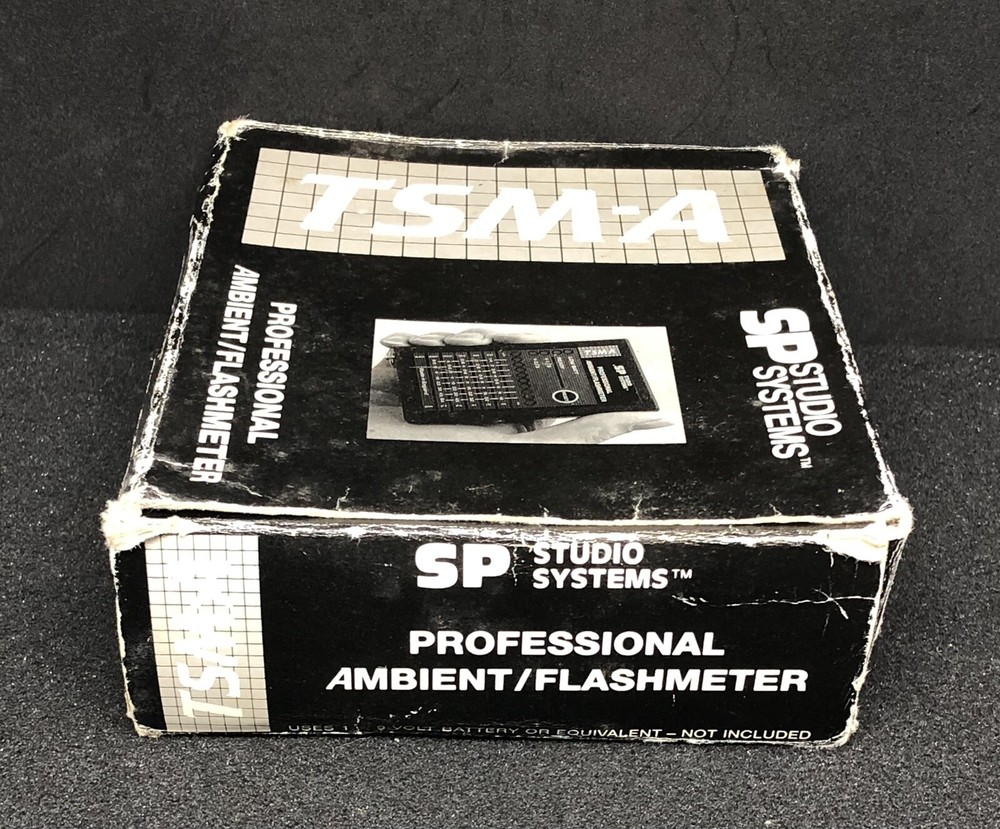 Vintage Camera Flash Meter TSM-A SP Studio Systems England Ambient Flashmeter