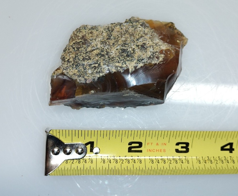 121g Juniper Mountain Fire Opal Oregon Gem Rough #635