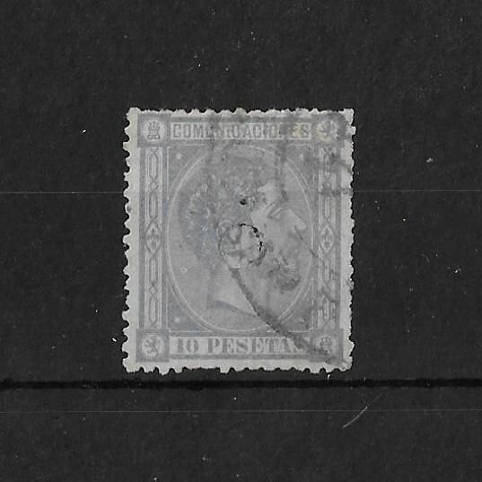 Spain 1875 10p SG237 Used