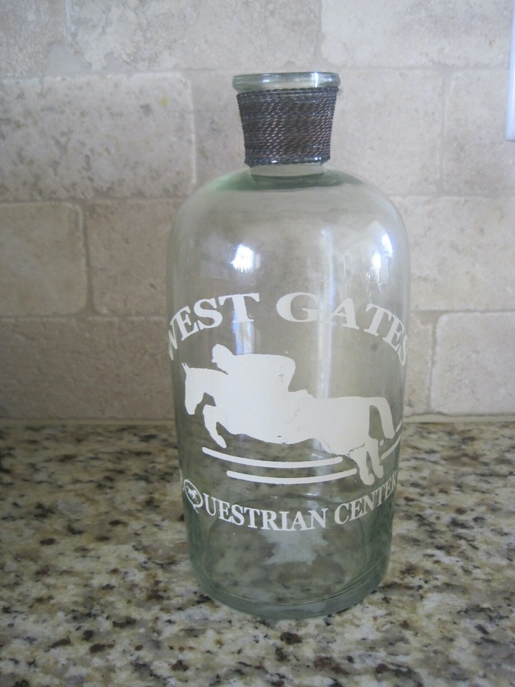 West Gate Equestrian Center Bottle GUC