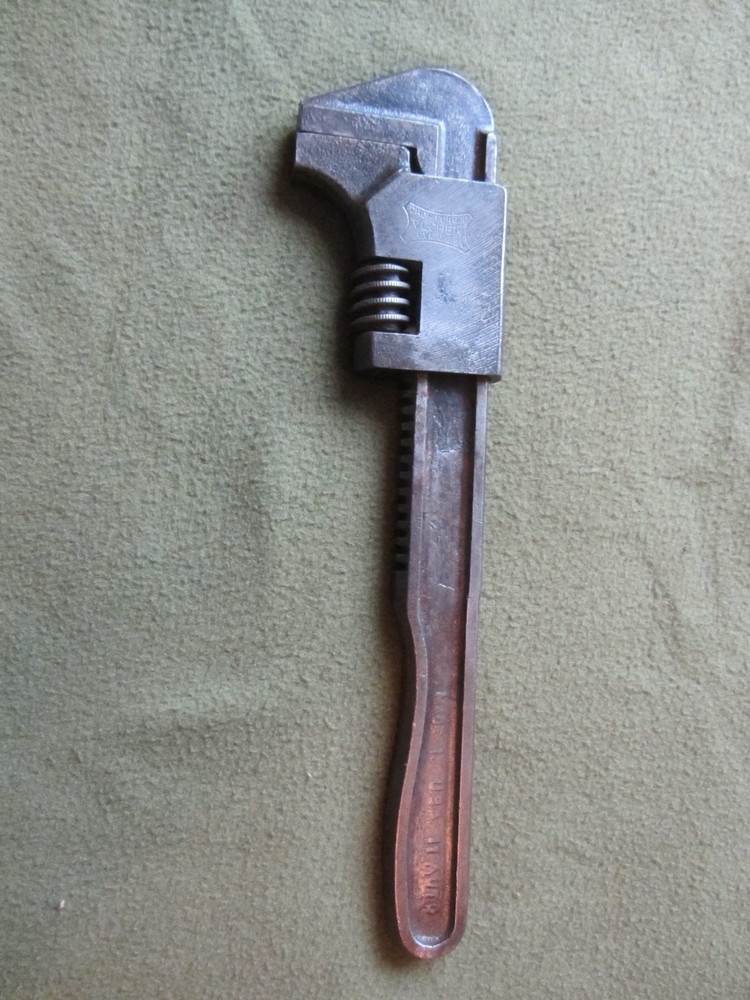VINTAGE VLCHECK ADJUSTABLE WRENCH VGC