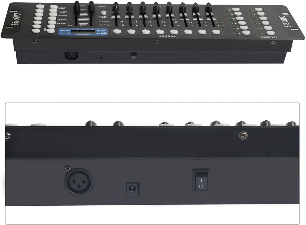 DMX512 Light Controller 192 Ch with Cables