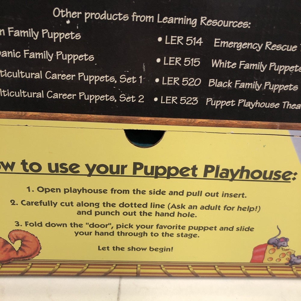 Vintage Puppets Pretend & Play