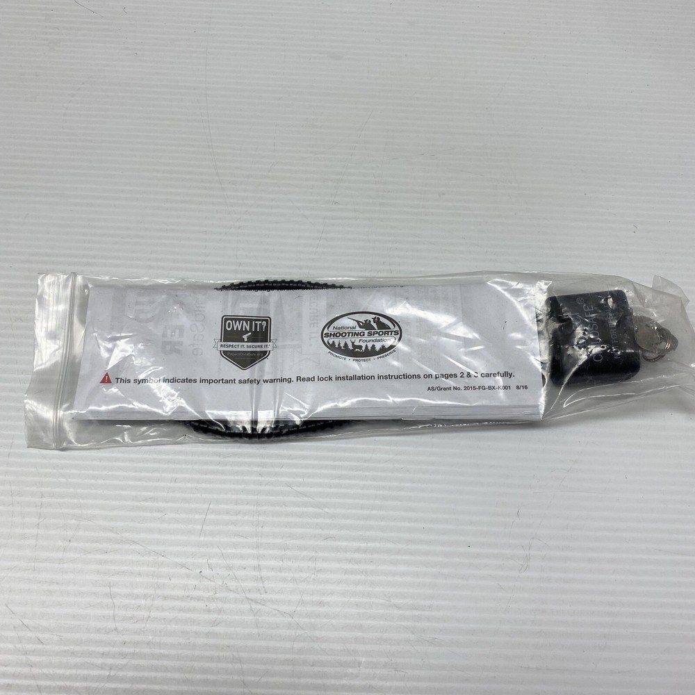 Childsafe Gun Lock With Two Keys & Instructions
