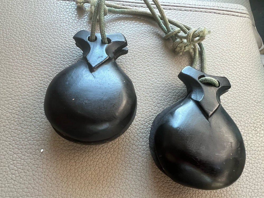 Vintage Wooden Castenets